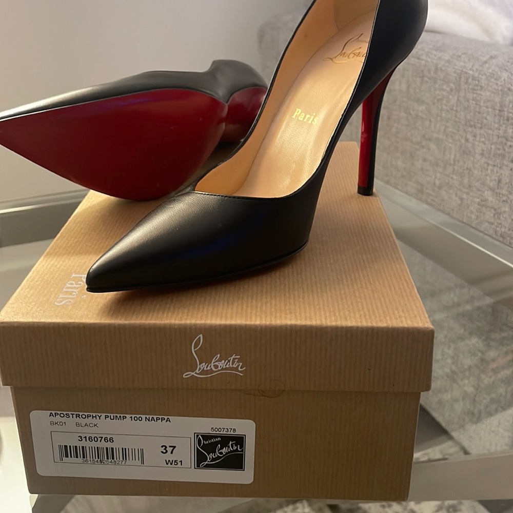 Christian Louboutin apostrophy pump 100 Nappa size 37